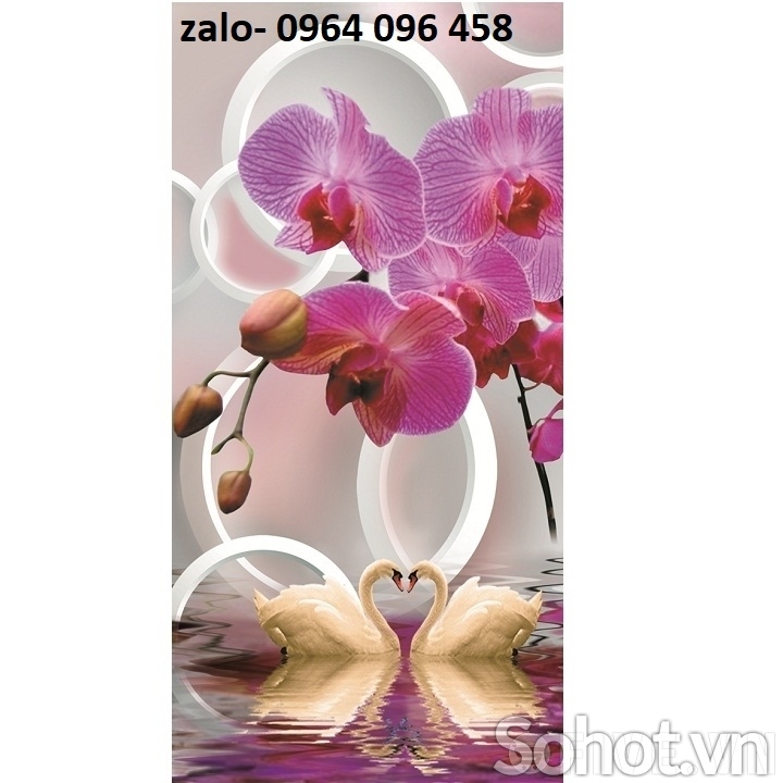 Tranh gạch 3d ốp tường phòng tắm - CXV54
