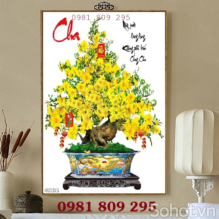 Tranh gạch hoa mai , gạch cao cấp