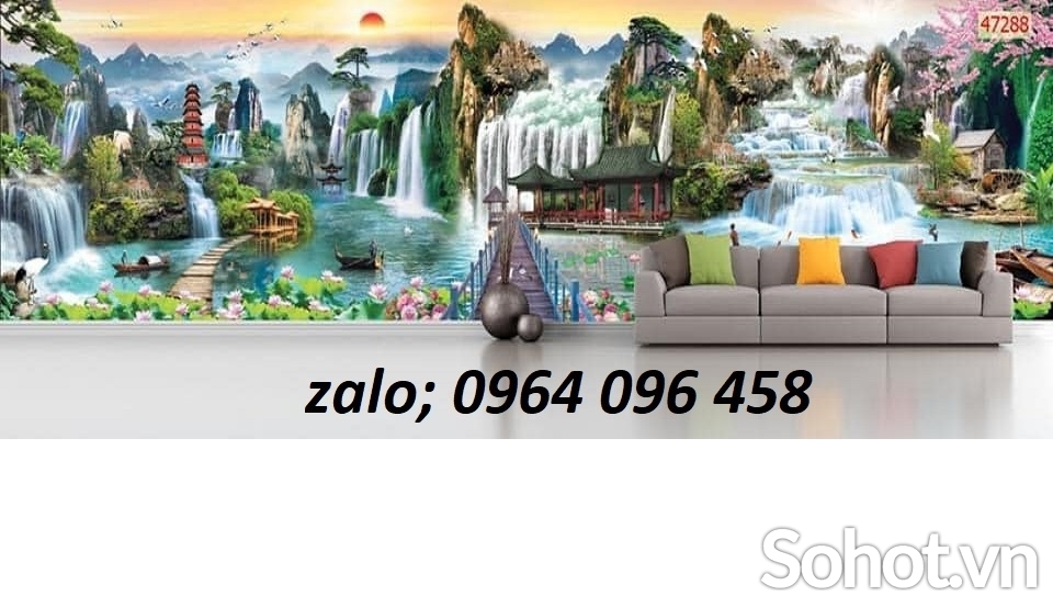 Tranh gạch men 3d phong cảnh - CXX3