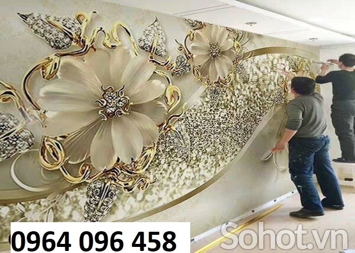 Tranh gạch 3d phòng khách - SLNB33