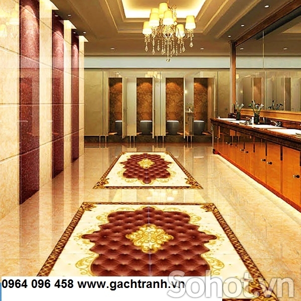 Gạch thảm trang trí phòng khách - SCX63