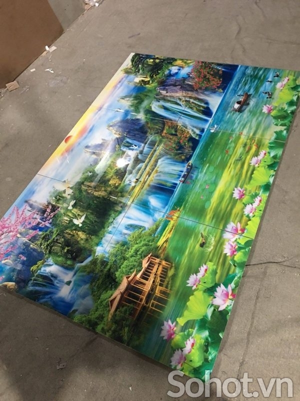 Tranh 3d - tranh gạch 3d - gạch tranh 3d - 454XM