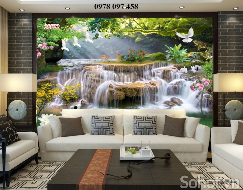 Tranh gạch - tranh phong cảnh