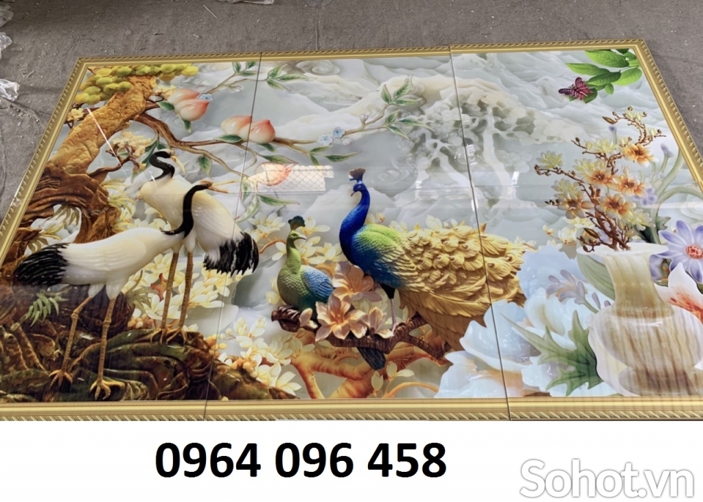 Tranh gạch 3d ốp tường trang trí - LMBT