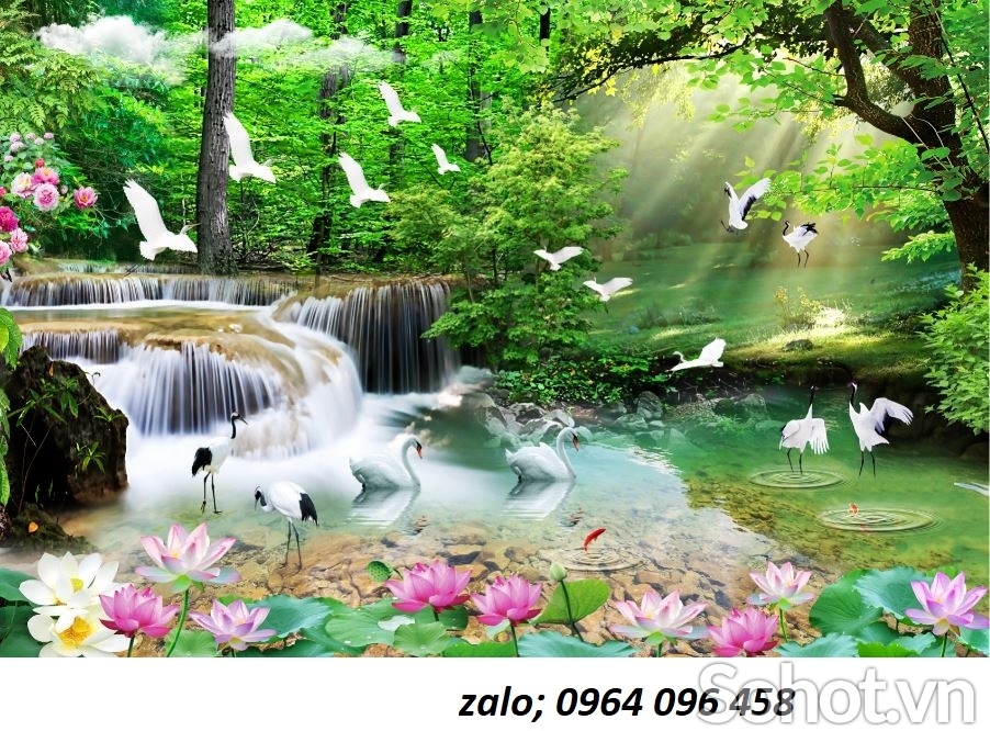 Tranh gạch 3d - gạch tranh 3d VNB5