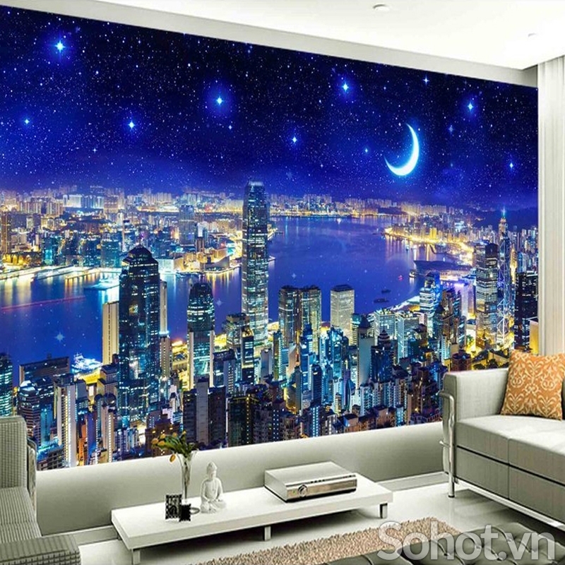 Tranh gạch 3D phòng ngủ