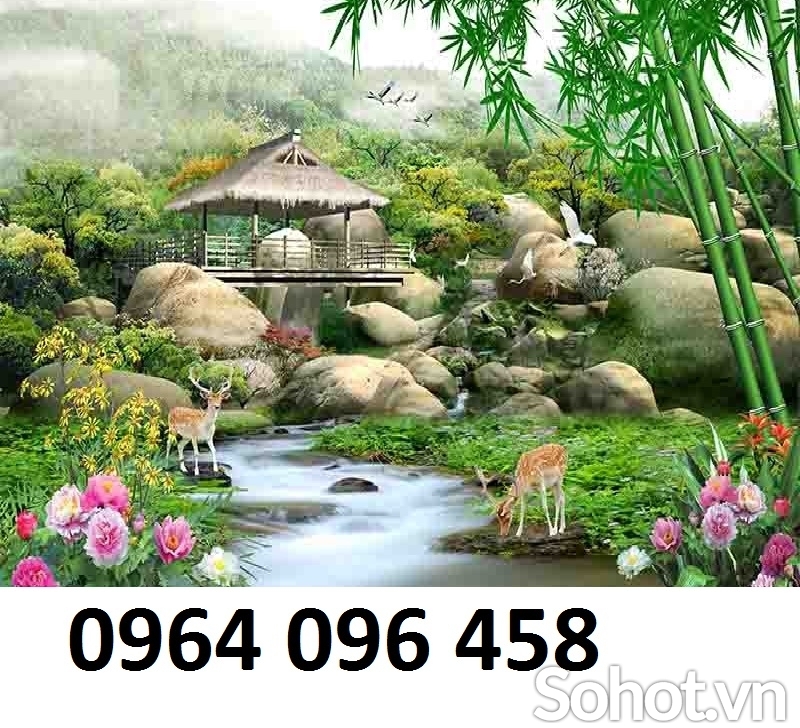 Tranh gạch 3d phong cảnh - 88CK