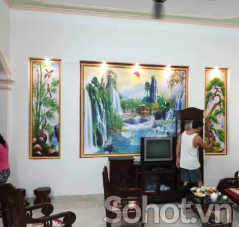 Tranh gạch 3d phúc lộc thọ - DCM73