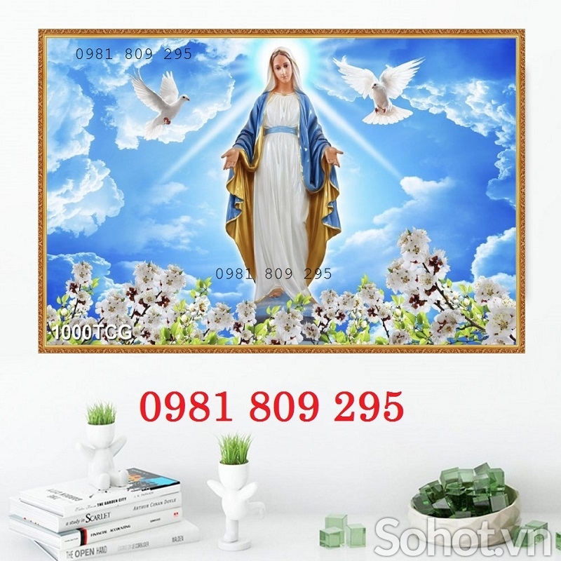 Gạch tranh , tranh gạch công giáo 3d