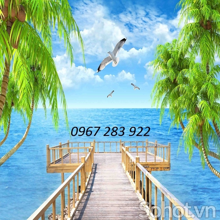 Tranh ốp tường phong cảnh biển đẹp