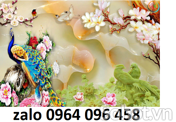 Tranh gạch 3d trang trí phòng khách - BX441