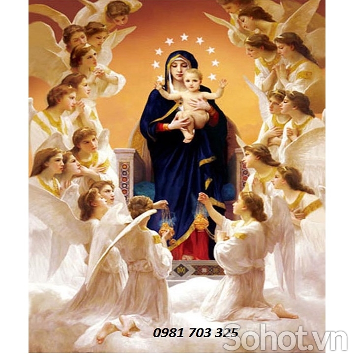 gạch tranh công giáo ốp tường