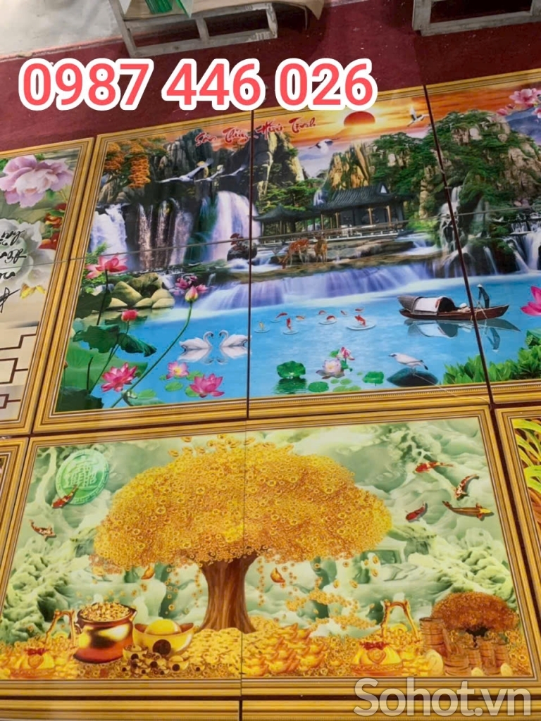 Gạch tranh Hồ Chí Minh HP8724