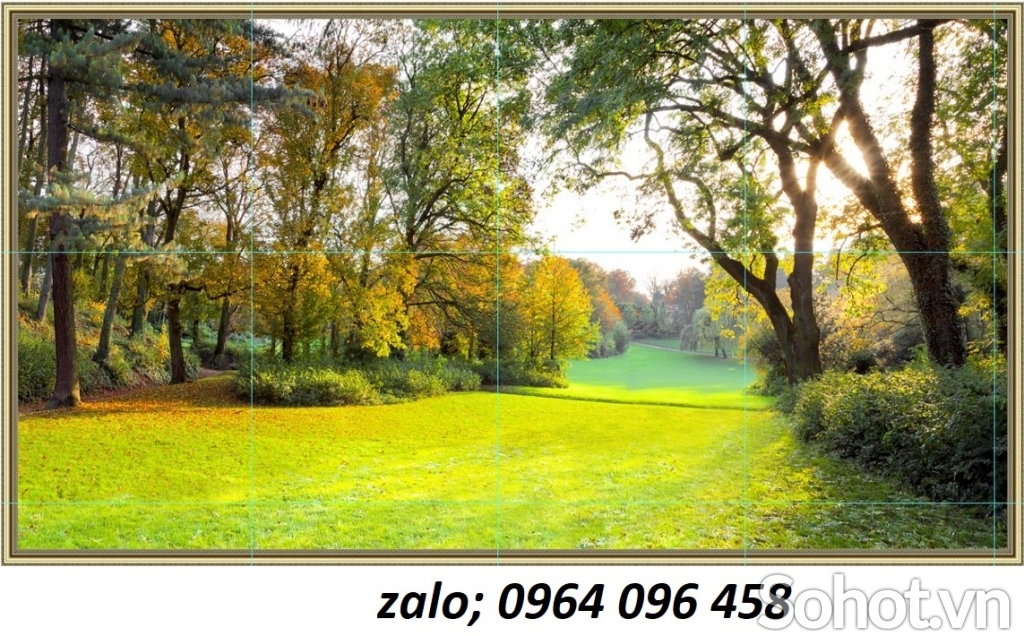 Tranh gạch 3d phong cảnh thiên nhiên - FDC555