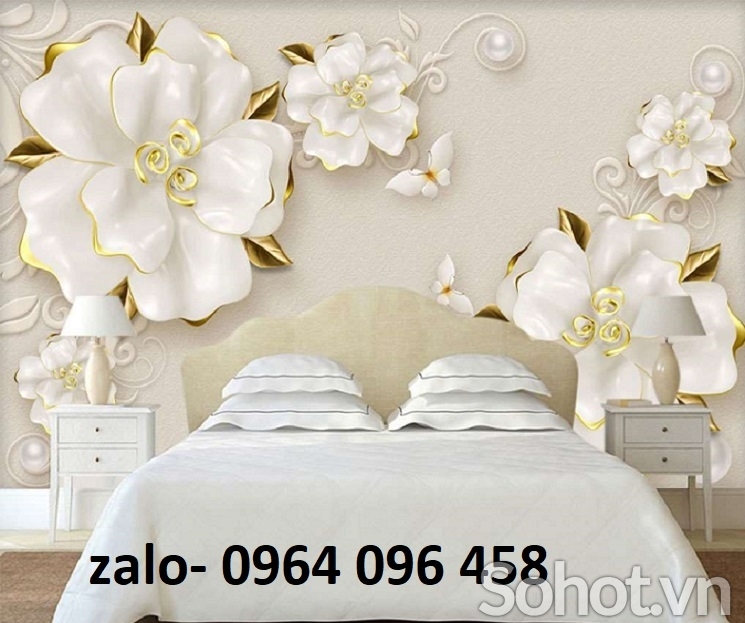 Tranh gạch 3d ốp tường phòng ngủ - 700C