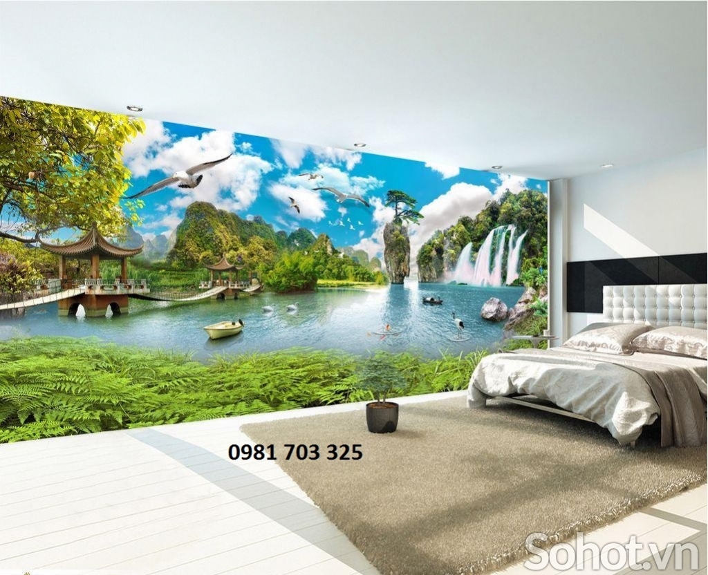 Gạch tranh 3D- tranh phòng ngủ