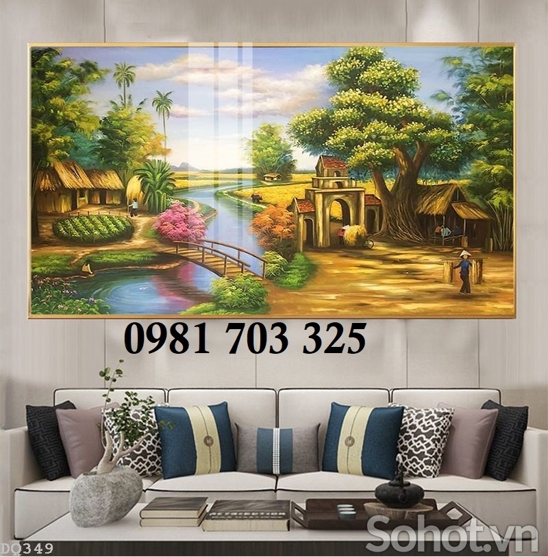 Tranh phong cảnh đồng quê