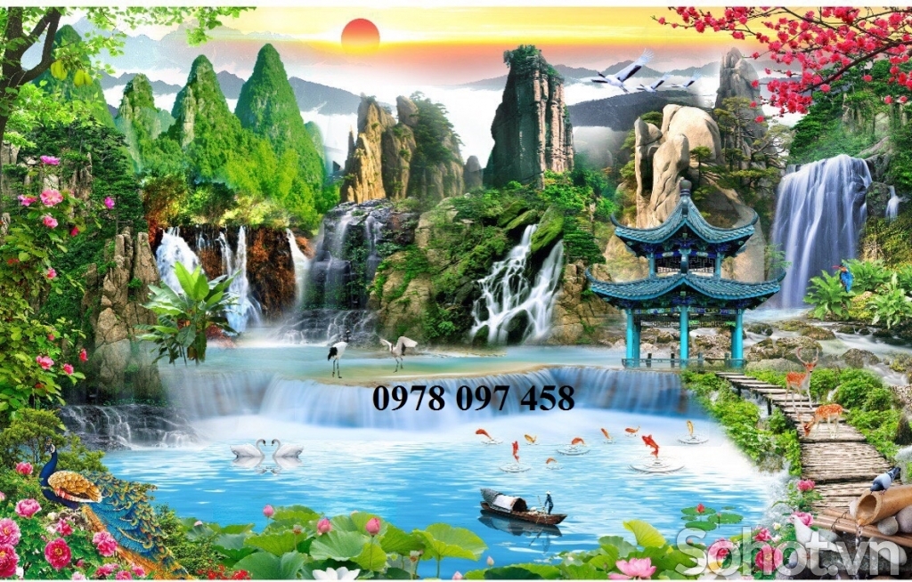 Tranh phong cảnh quê hương