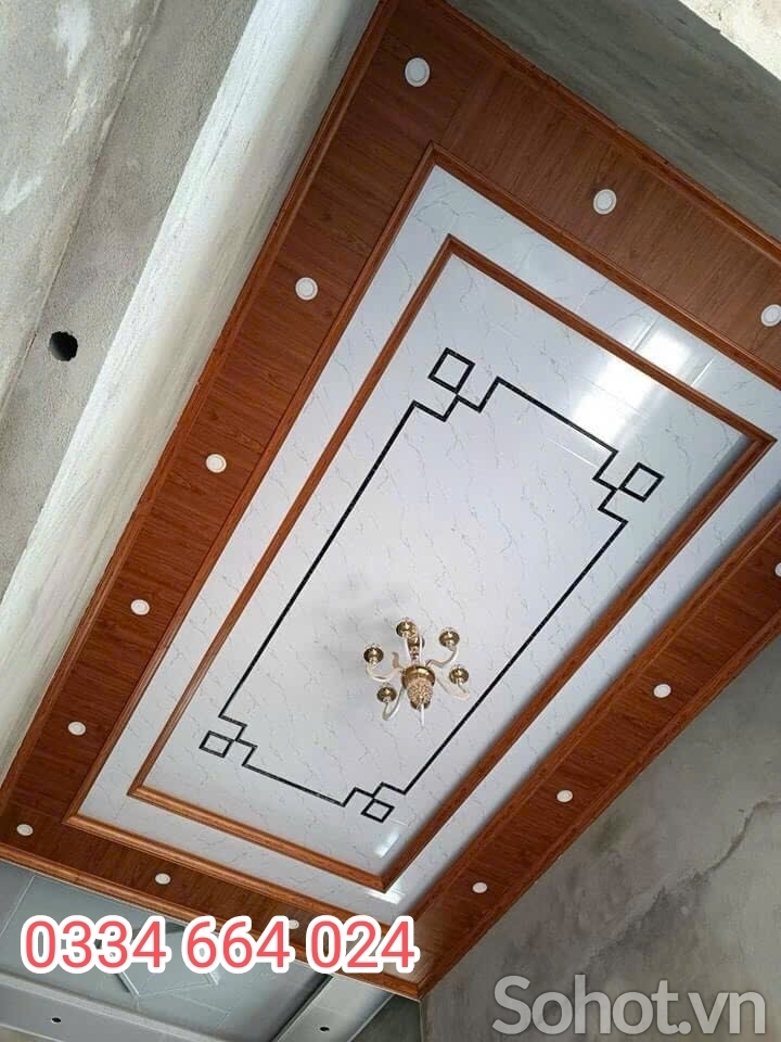 Ốp tường trần nhựa nano