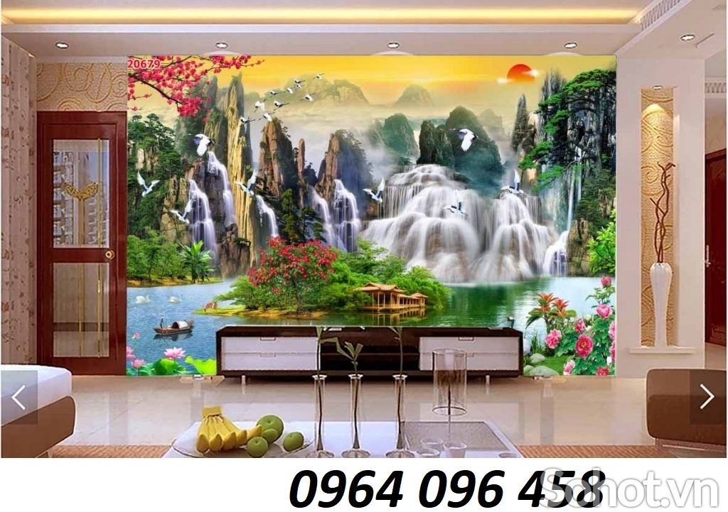 Tranh gạch 3d phong cảnh đồng quê - CVCX43