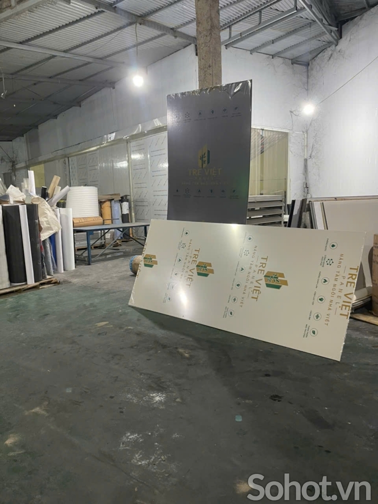 Nhà máy chuyên sản xuất tấm ốp than tre