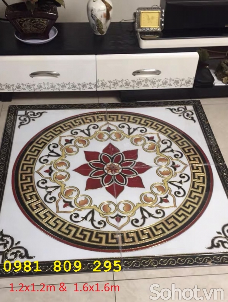 Gạch thảm trang trí = thảm gạch lát sàn KH75