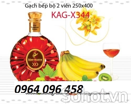 Tranh gạch 3d ốp tường phòng bếp - XNVB8