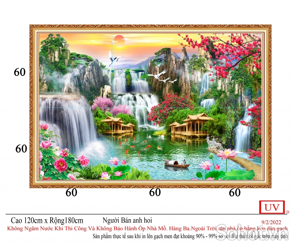 Tranh phong cảnh 3D đẹp