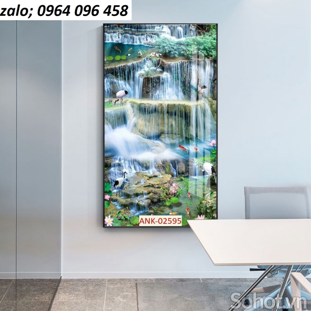 Tranh gạch 3d ốp tường phong cảnh - HDX44