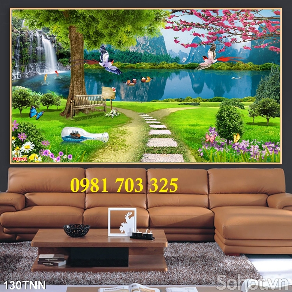 Tranh gạch phong cảnh ốp t