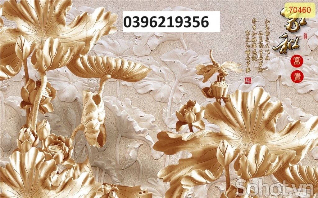 Tranh gạch điêu khắc đẹp 3D