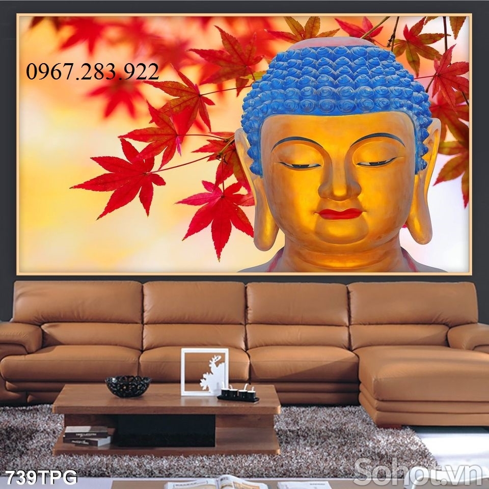 Gạch ốp tường 3D Phật Giáo