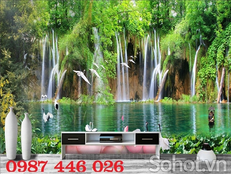 Tranh gạch phong cảnh HP6284