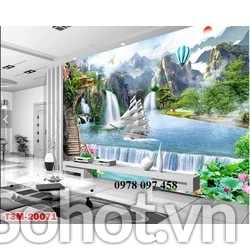 Gạch tranh 3D họa tiết đẹp