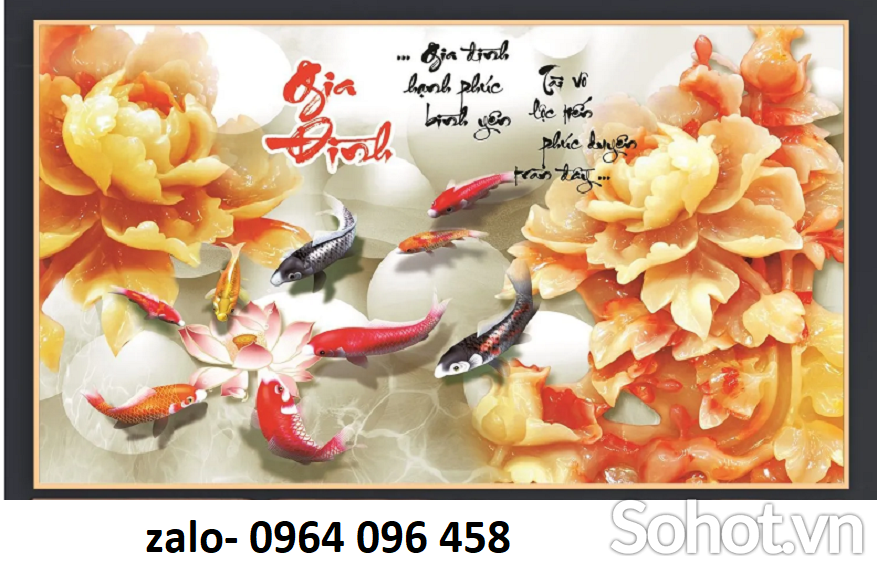 Tranh gạch 3d bóng kính - SX21