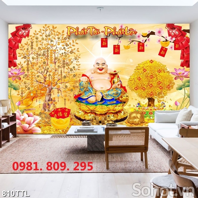 Gạch hoa sen , tranh gạch ốp tường Hn888
