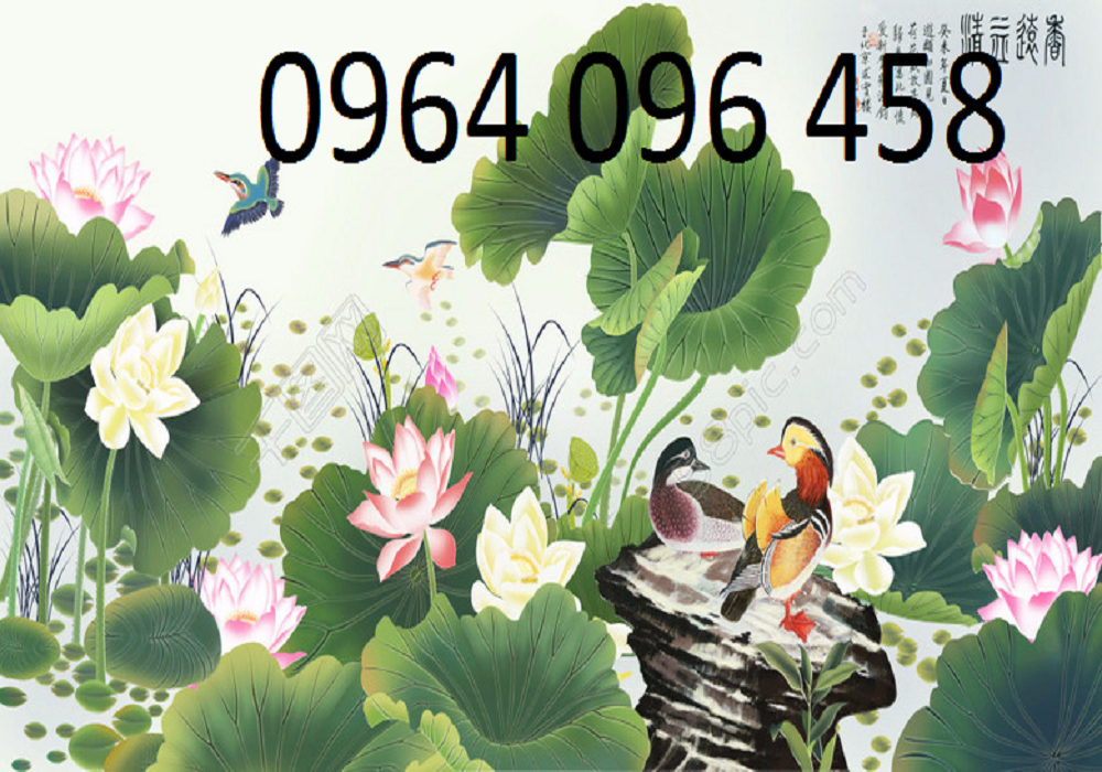 Tranh gạch 3d phòng khách - SLNB33