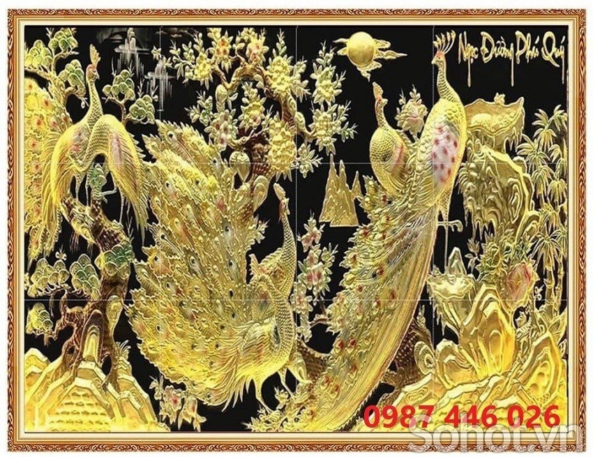 Gạch ốp tường tranh chin công