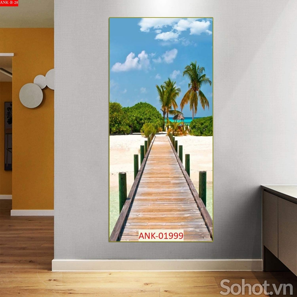 Tranh gạch 3d phong cảnh biển - SCX72