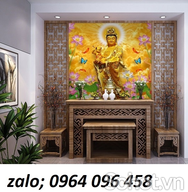 Tranh gạch 3d phật phòng thờ - FDS3