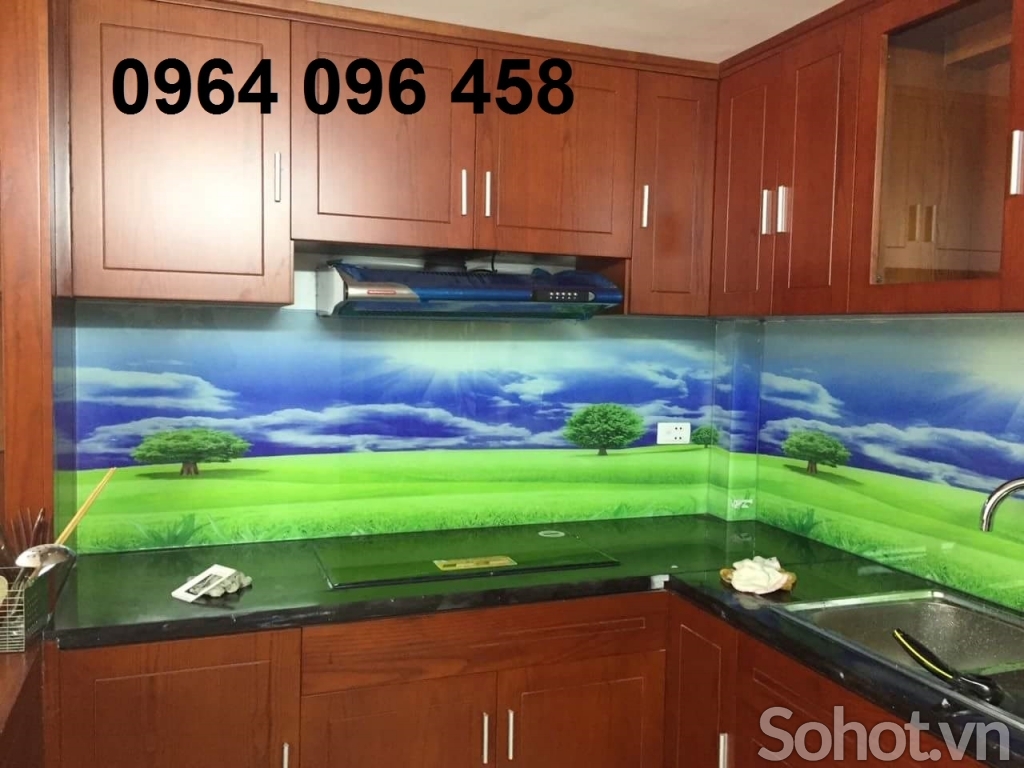 Tranh gạch 3d ốp bếp - GAZ111