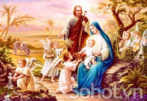 Tranh gạch 3d tranh thiên chúa - SCX63