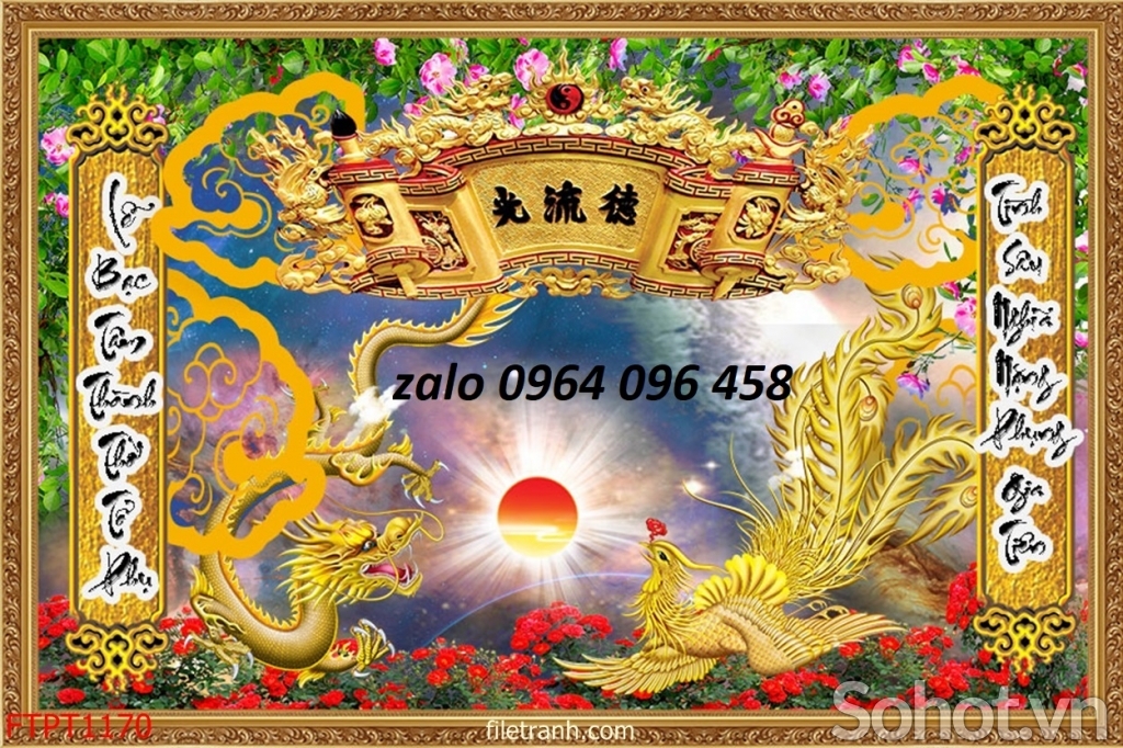 Tranh gạch phòng thờ 3d - 7322SP