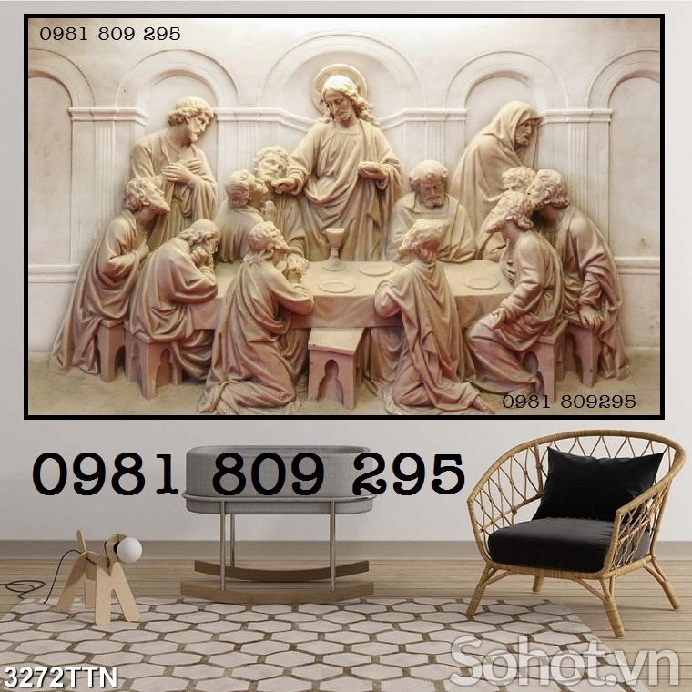 Tranh gạch trang trí công giáo HR999