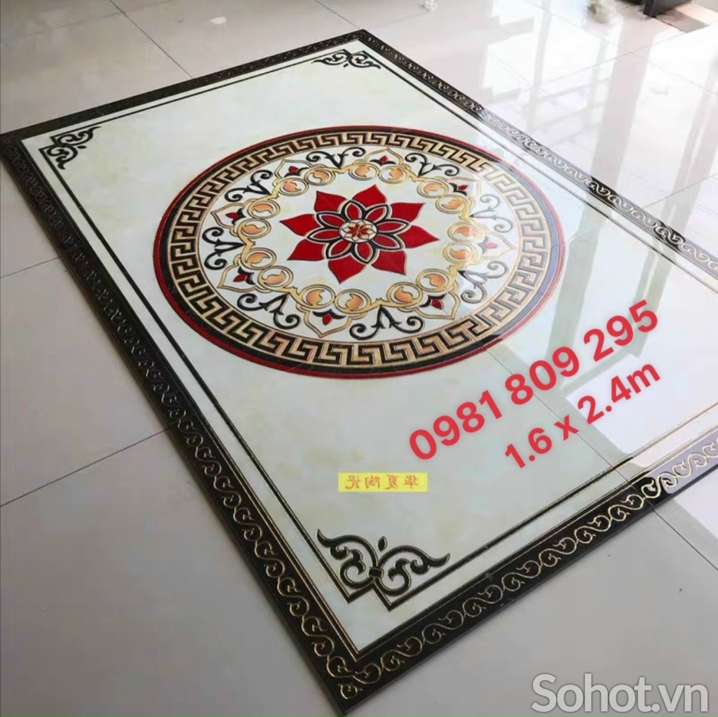 Gạch trang trí , thảm gạch nền phòng khách GP664