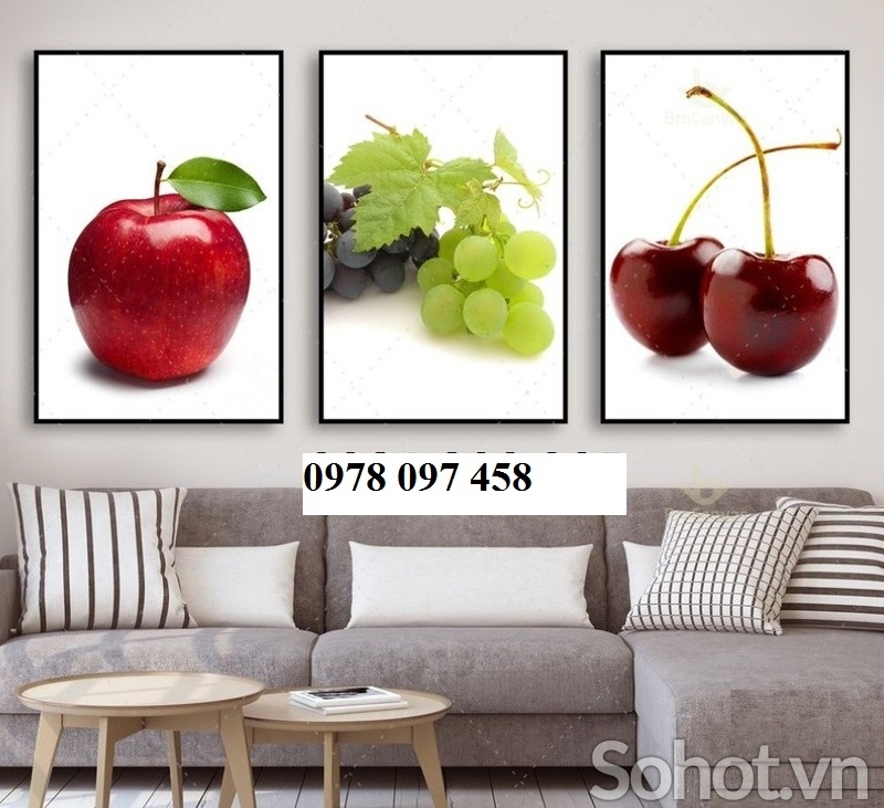 Phòng bếp - tranh gạch 3D