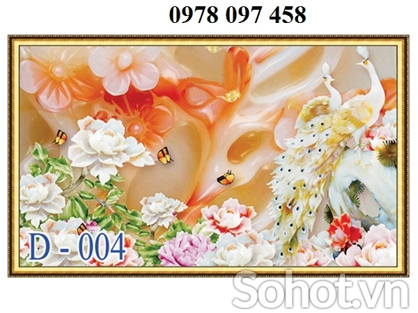 Tranh gạch giả sứ ngọc