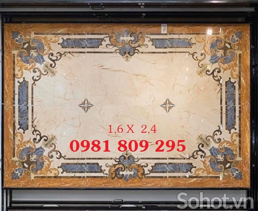 Gạch thảm trang trí hiên sảnh FS392