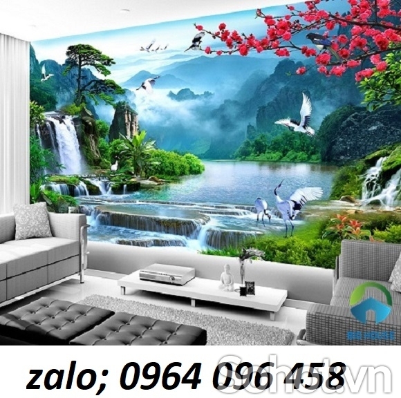 Tranh gạch 3d ốp tường ngoài trời - LMN5