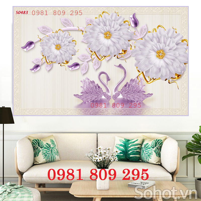 gạch tranh 3d - tranh gạch 3d giả ngọc